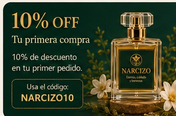 Promoción primera compra Narcizo