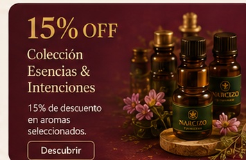 Promoción esencias e intenciones Narcizo